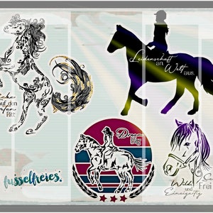 DXF SVG cut file Horse Love Vol2 by Fusselfreies