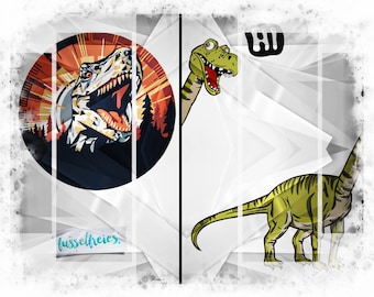 DXF SVG cut file Dinosaur designs Vol2 by Fusselfreies