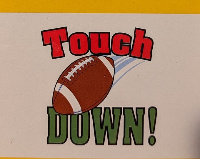 Football Temporary Tattoo Party Favor (1)