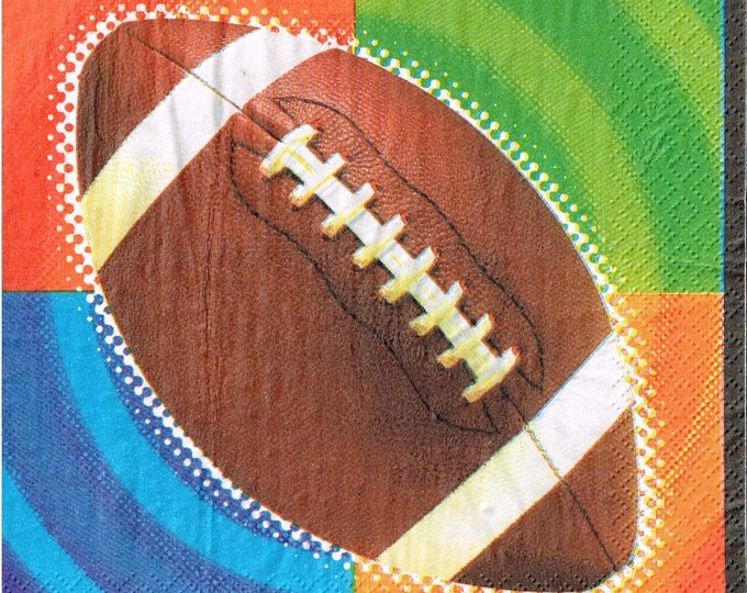 Football Beverage Napkins (16)