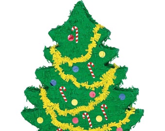 Christmas Tree Pull String Pinata