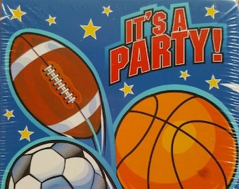 Sports Explosion Party Invitations (8)
