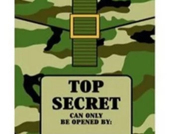 Army Camo Party Favor Bags (8)