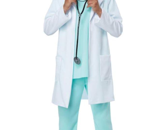 Kids Doctor & Healthcare Hero Costume - Complete Scrubs Outfit Set for Boys and Girls