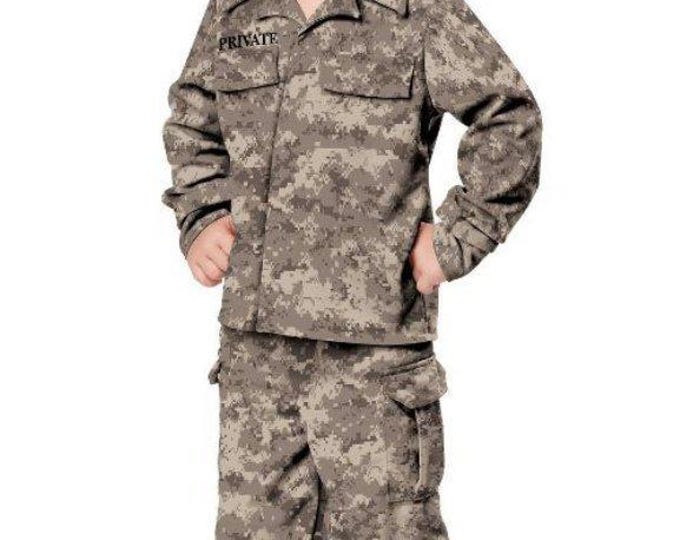 Military Soldier Toddler Costume - Boy's, Girls, Unisex
