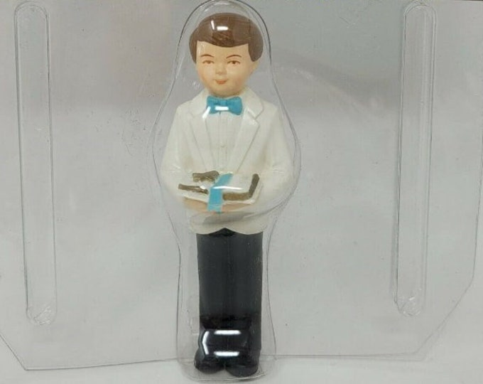 Wilton Communion BOY Cake Topper - Religious Party Cake Decoration Supplies