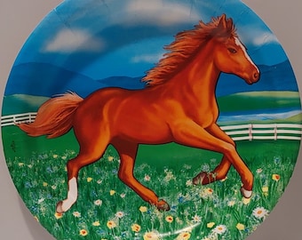 My Horse Party Dessert Plates (8) - Pony Party Supplies