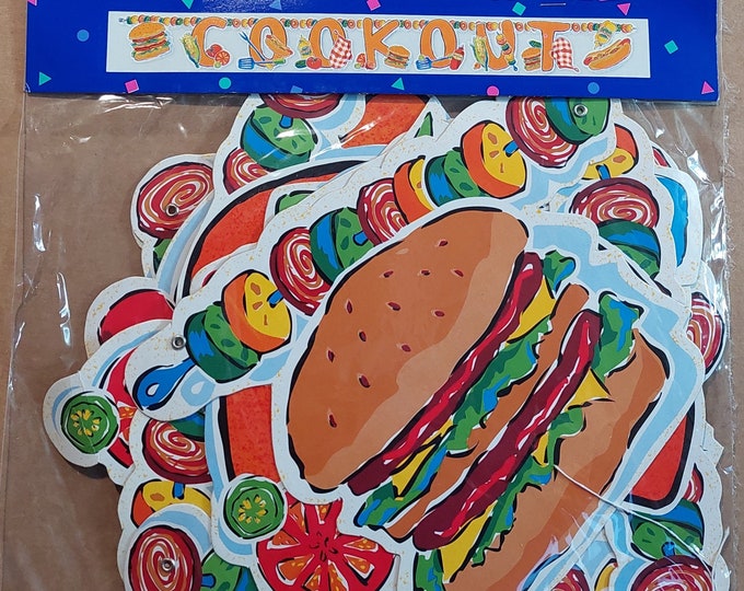 BBQ Party Jointed Banner