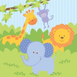 Forest Friends Beverage Napkins (16)