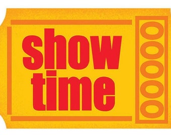 Hollywood Showtime Party Invitations (8)