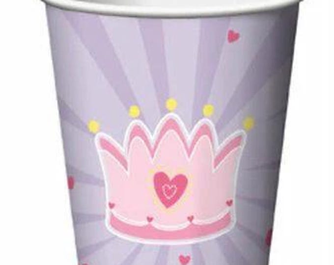 Fairytale Princess Party Cups (8)