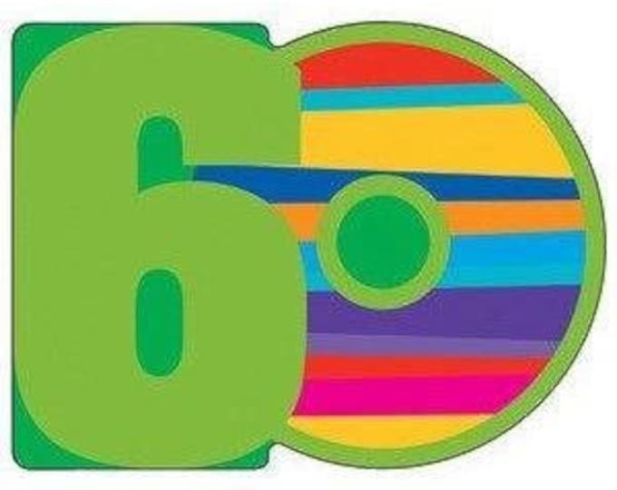 Birthday Stripes Age 60 Invitations (8)