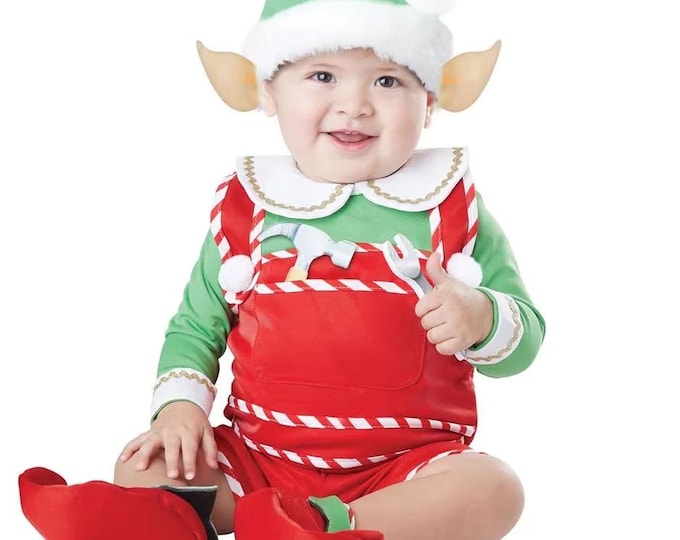 Santa's Lil Helper Elf Infant Costume (18-24 Months)