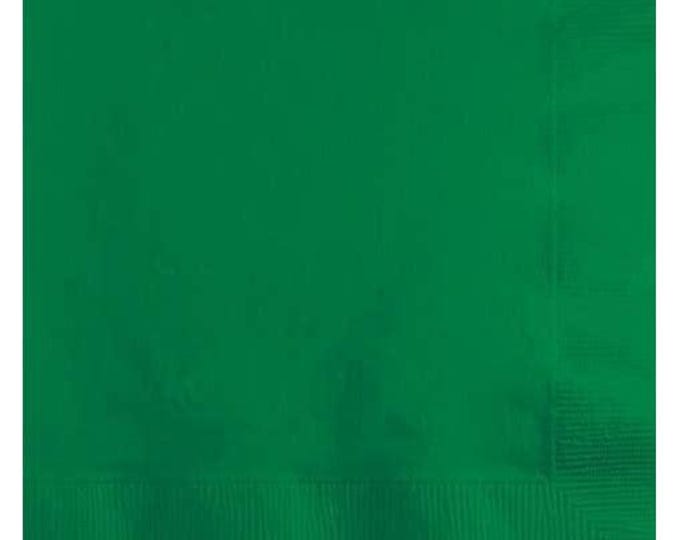 Green Beverage Napkins (30)