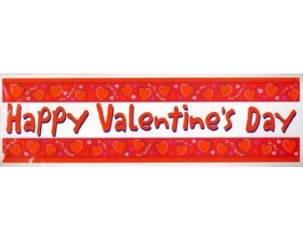 Valentine's Day Giant Party Banner