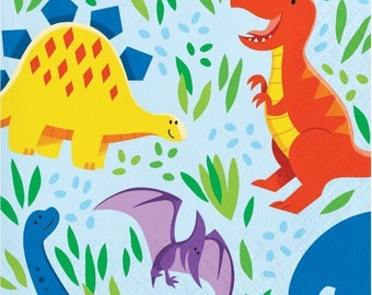 Dinosaur Friends Beverage Napkins (16)