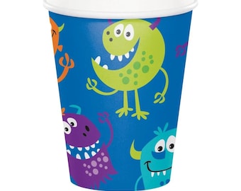 Fun Monsters Party Cups (8)