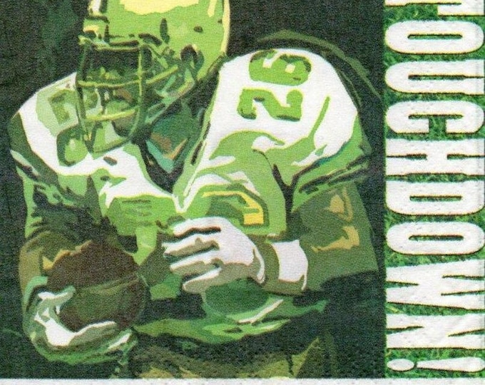 Touchdown Football Party Beverage Napkins (16)