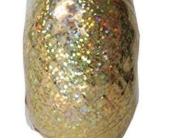 Holographic Gold Curling Ribbon Egg (75 ft.)