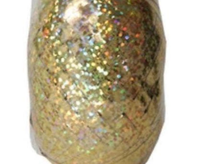 Holographic Gold Curling Ribbon Egg (75 ft.)