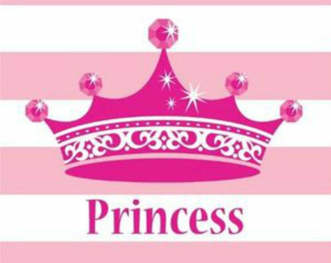 Pink Princess Royalty Lunch Napkins (16) - Birthday Party Supplies