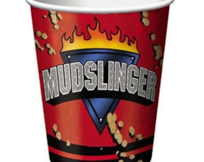 Mudslinger Monster Truck Party Cups (8)