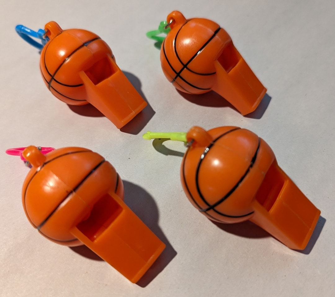 Basketball Whistle Party Favors 4 Etsy