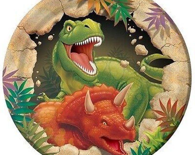 Dino Blast Dessert Plates (8)