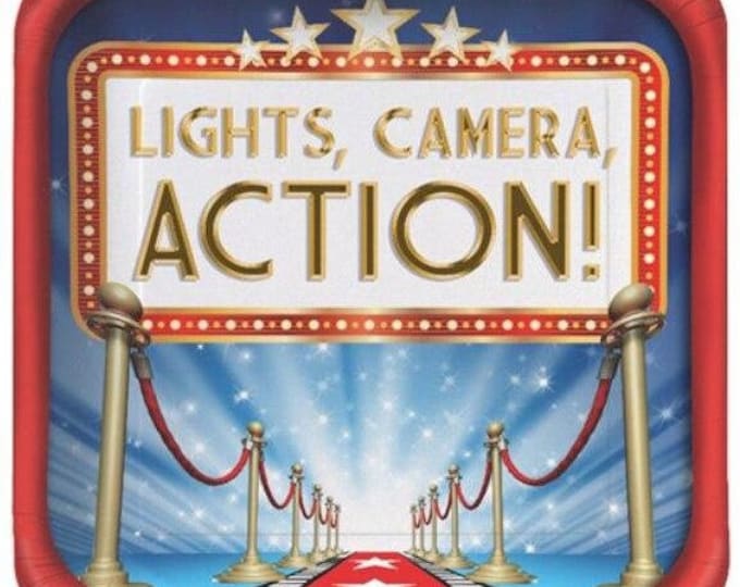 Hollywood Lights Dinner Plates (8)