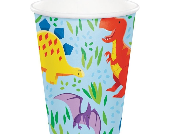 Dinosaur Friends Party Cups (8)