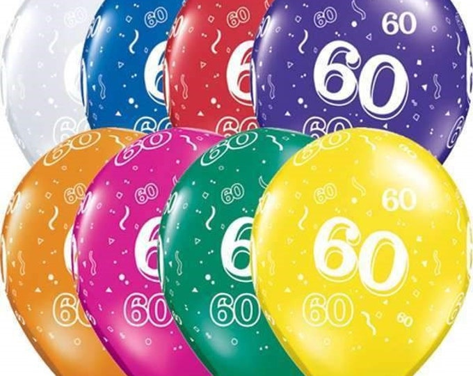 60th Birthday Balloons (25)