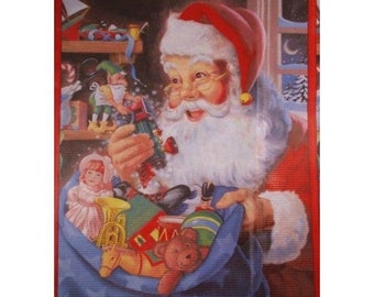 Santa's Workshop Table Cover
