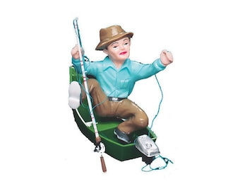 Wilton Frustrated Fisherman w/ Fishing Pole Cake Topper #2113-2384