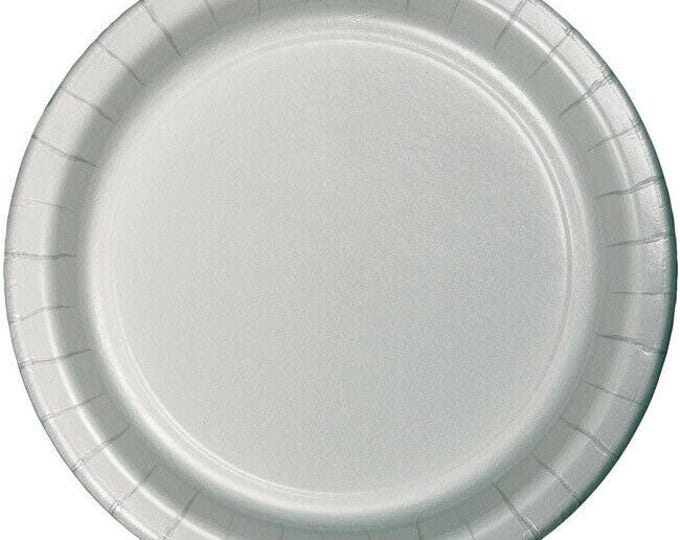 Silver Dessert Plates (24)