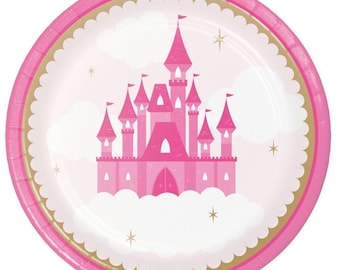 Little Princess Dessert Plates (8)