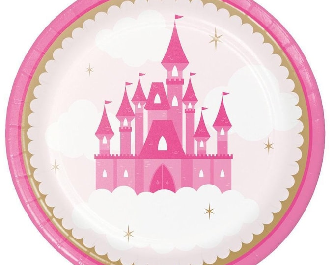 Little Princess Dessert Plates (8)
