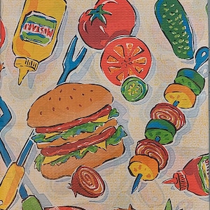 BBQ Party Tablecover