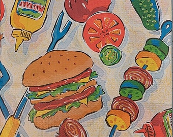 BBQ Party Tablecover