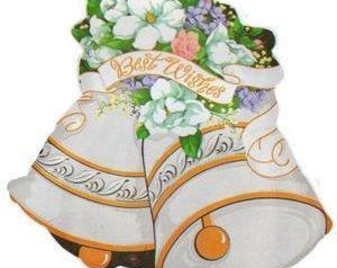 25 in. Wedding Bells Mylar Balloon