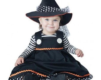 Crafty Lil Witch Infant Costume - Cute Baby Girl Halloween Outfit