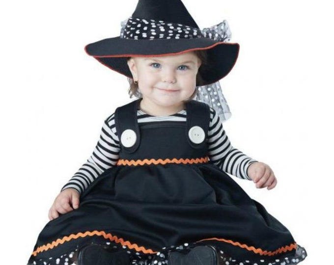 Crafty Lil Witch Infant Costume - Cute Baby Girl Halloween Outfit