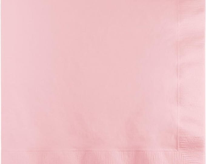 Pink Beverage Napkins (30)