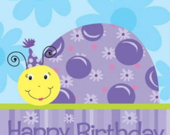 Lil' Ladybug Happy Birthday Lunch Napkins (16)