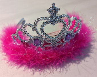 Silver and Pink Princess Crown (1)