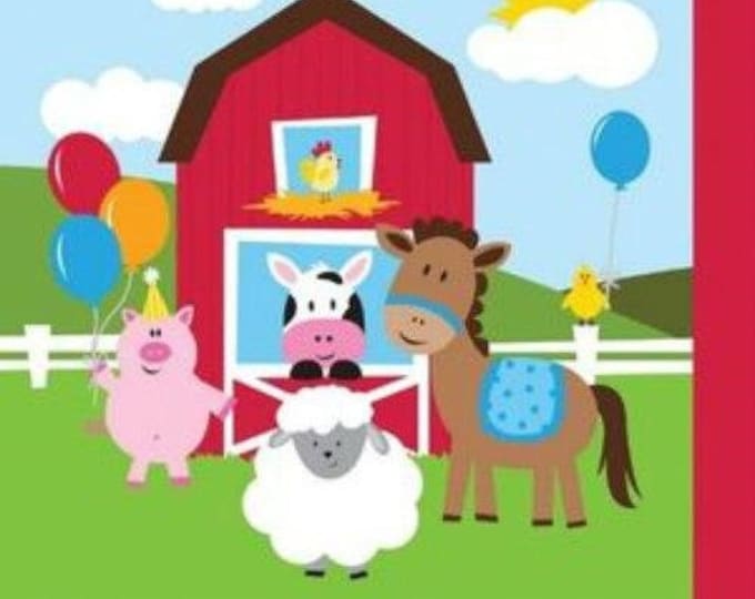 Farmhouse Fun Beverage Napkins (16)