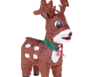 Reindeer Pinata - Christmas Party Supplies