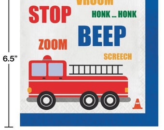 Traffic Jam Luncheon Napkins (16)