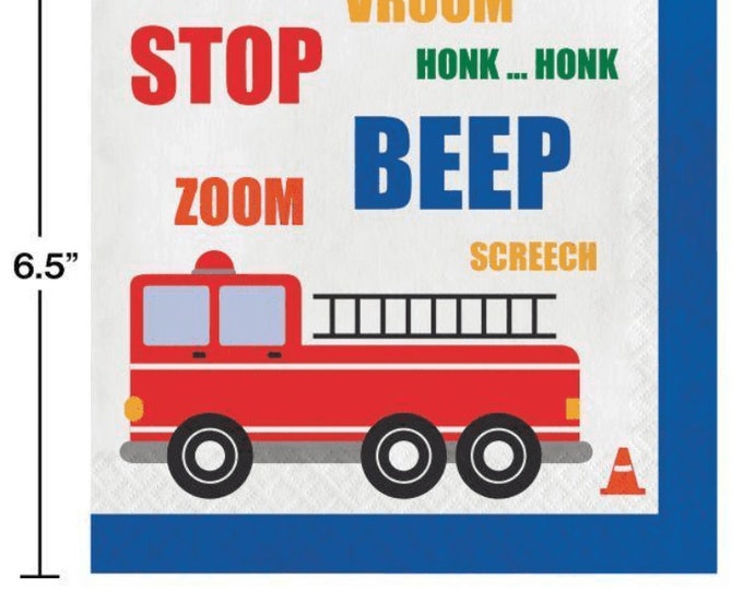 Traffic Jam Luncheon Napkins (16)