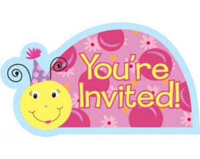 Lil' Lady Ladybug Invitations (8)