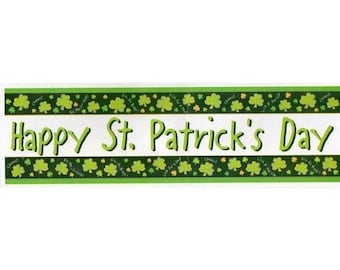 St Patricks Giant Party Banner